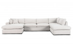 MAXIME U-Soffa Höger Vit Byt till bild nr 1 (MAXIME U-Soffa Höger Vit)