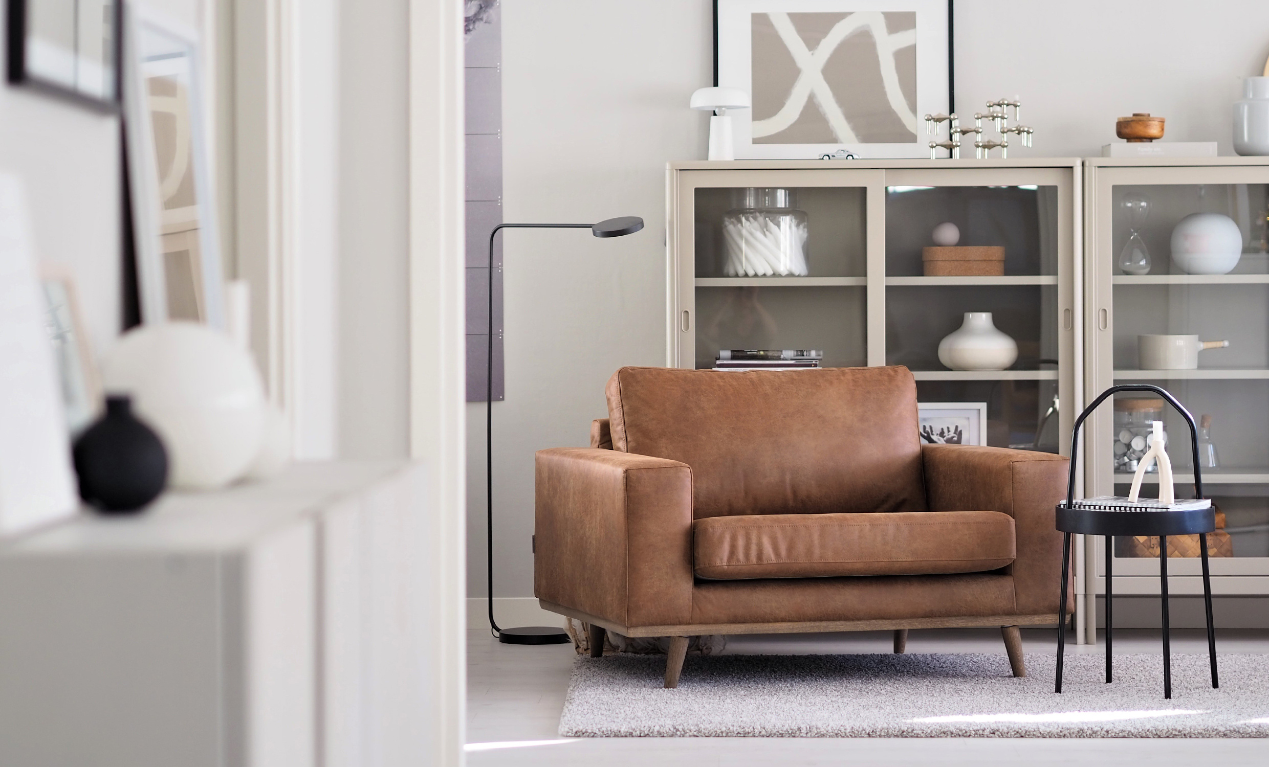 STOCKHOLM Leather Ftlj Cognac