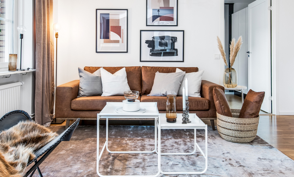 STOCKHOLM Leather 3-sits Cognac i gruppen Vardagsrum / Soffor / 3-sits soffor hos SoffaDirekt.se (N-ST25SEZ4OL)