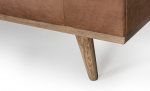 Byt till bild nr 5 (STOCKHOLM Leather 3-sits Cognac)
