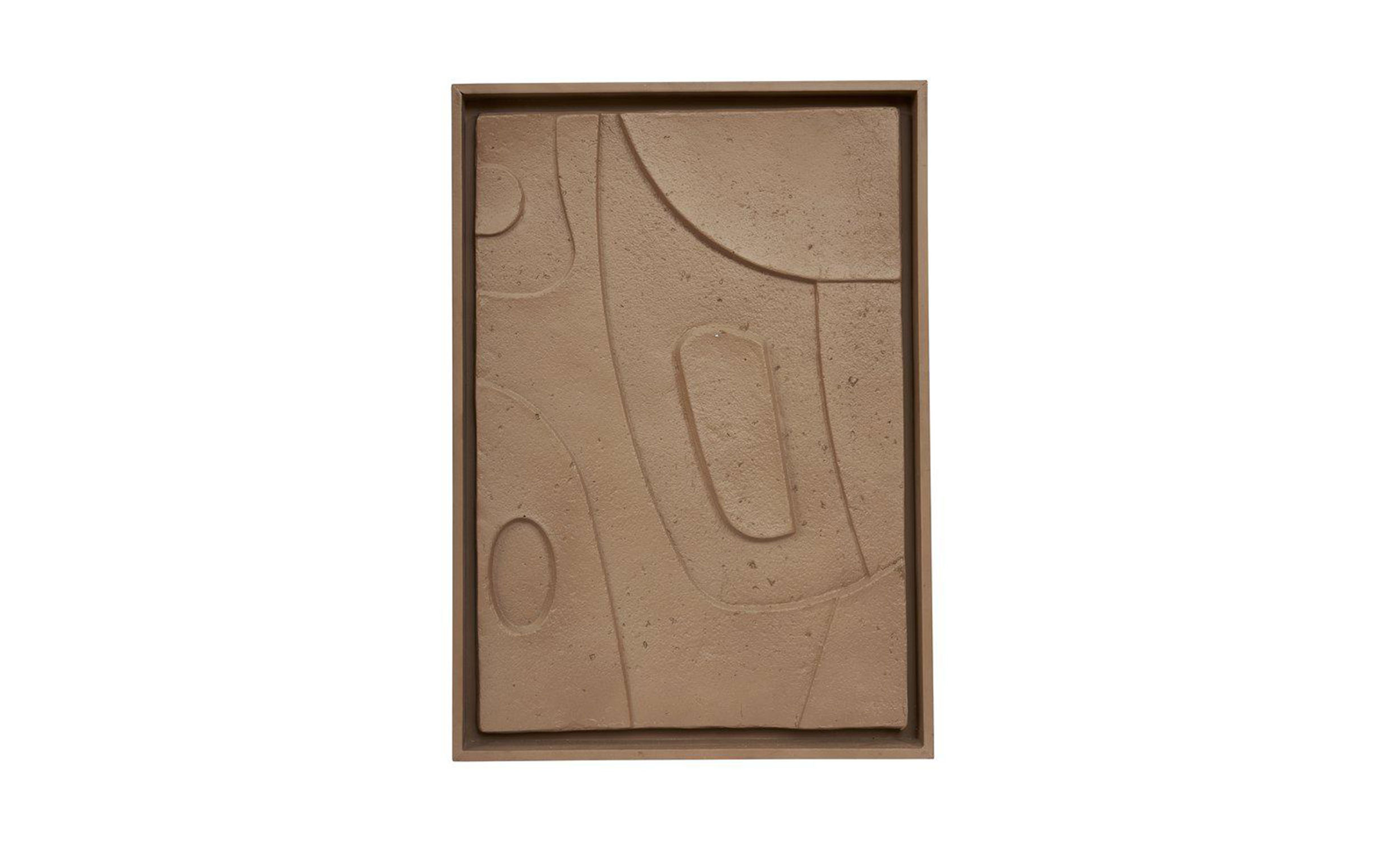 ALEGRA wall art  Dekoration Brun
