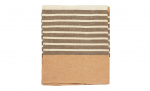 Byt till bild nr 1 (HERRINGBONE Duk Beige/Svart/Rost)