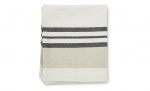 Byt till bild nr 1 (HERRINGBONE Duk Offwhite/Svart)