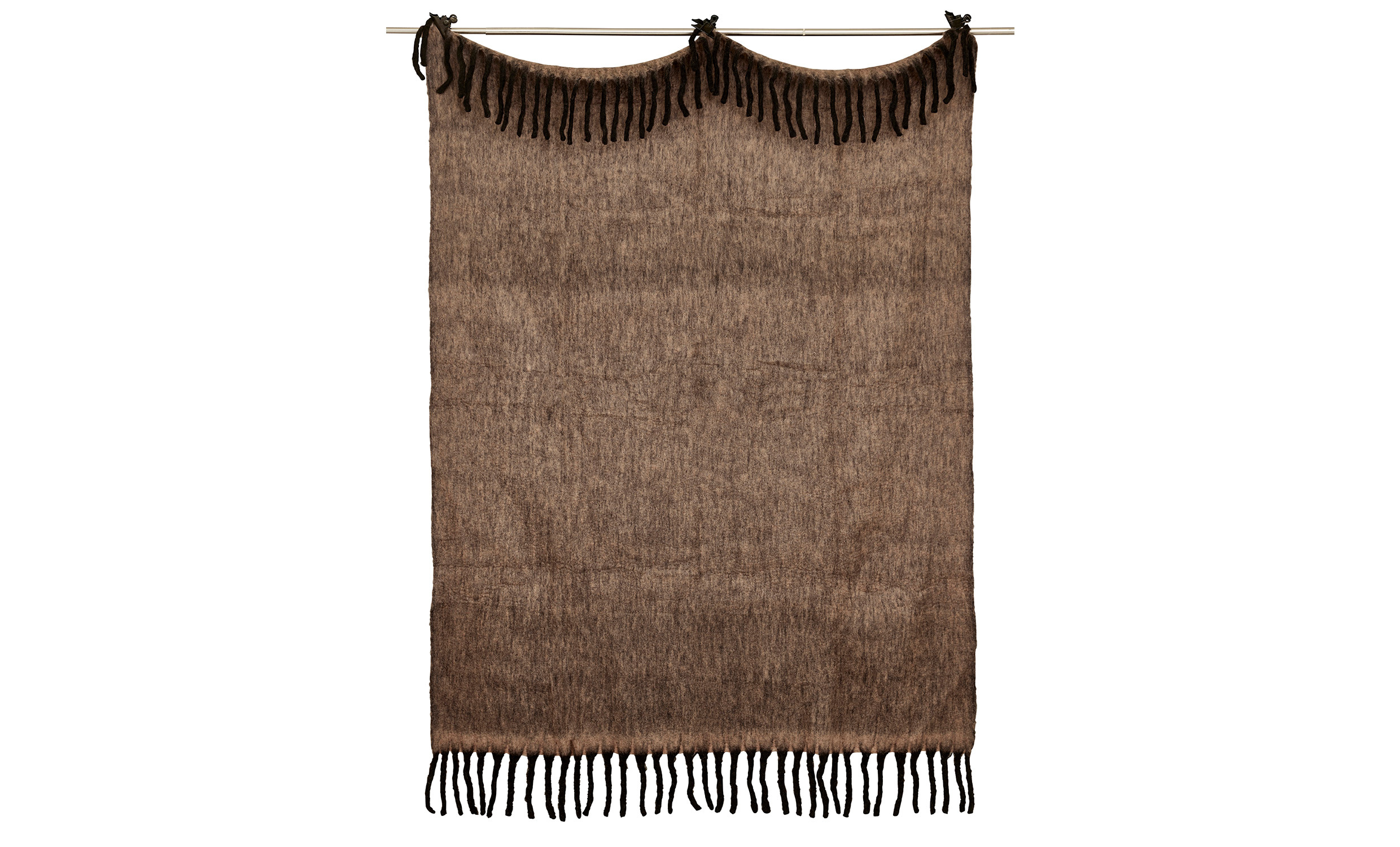 MELANGE Mohair Pld Brun
