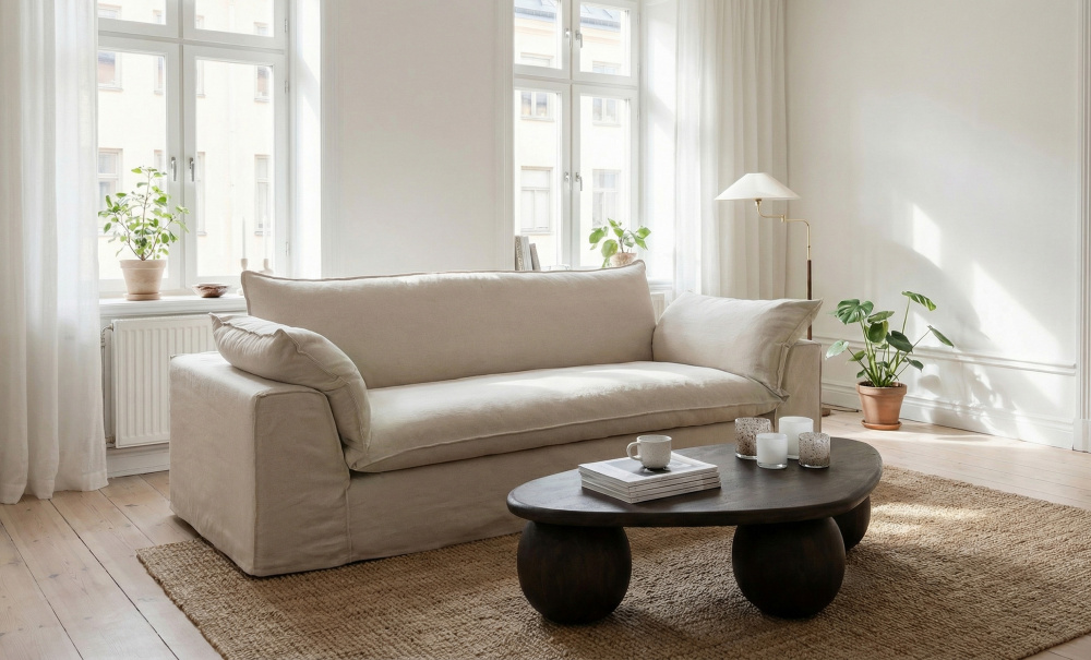 Bild nr 2 (NOMA 3-sittssoffa Beige)