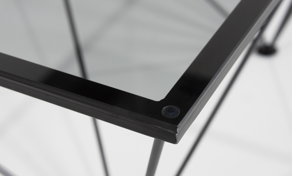 PRISMA Soffbord 80 Svart i gruppen Slutrea / Inredning hos SoffaDirekt.se (OL-1993CT-A-BL)