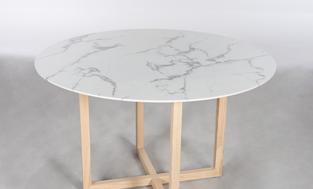 SELINE Matbord Marmor i gruppen Matplats / Bord / Matbord hos SoffaDirekt.se (OL-2086DT-AG-MARB)
