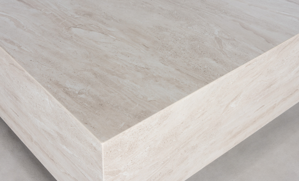 CATANIA Soffbord 90 Beige i gruppen Vardagsrum / Soffbord / Marmorbord hos SoffaDirekt.se (OL-2091CT-A)