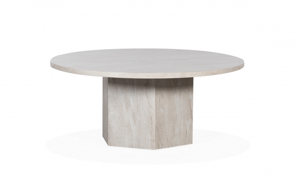 CATANIA Soffbord 95 Beige i gruppen Vardagsrum / Soffbord / Marmorbord hos SoffaDirekt.se (OL-2092CT-A-BE)