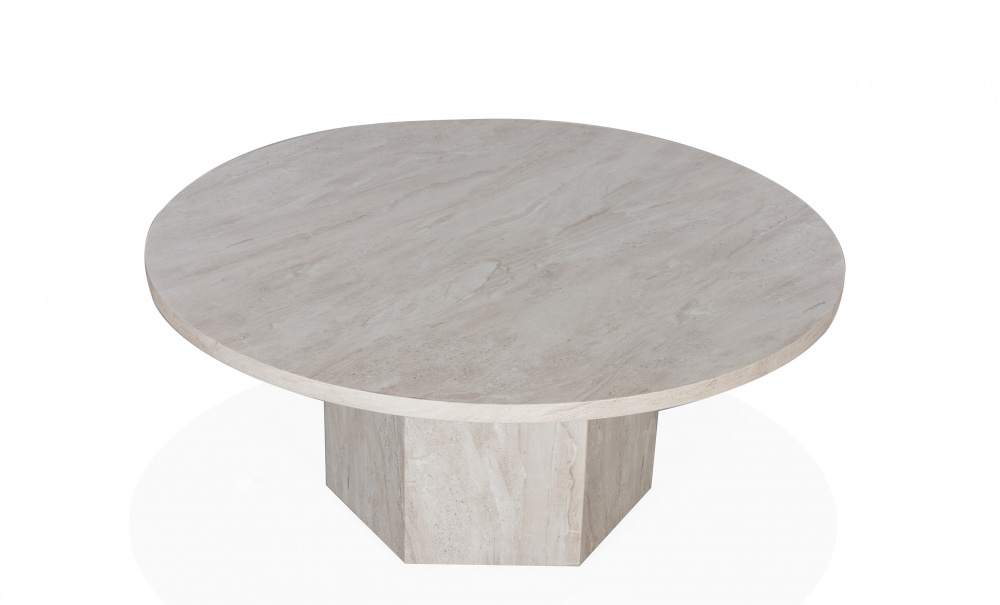CATANIA Soffbord 95 Beige i gruppen Vardagsrum / Soffbord / Marmorbord hos SoffaDirekt.se (OL-2092CT-A-BE)