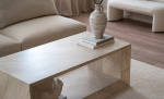 CATANIA DOUBLE Soffbord Beige Byt till bild nr 3 (CATANIA DOUBLE Soffbord Beige)