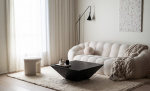 CATANIA TRIANGLE Soffbord 90 Svart