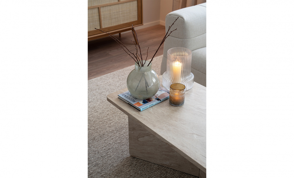 CATANIA Soffbord Cross 120 Beige i gruppen Vardagsrum / Soffbord hos SoffaDirekt.se (OL-2381CT-C-BE)