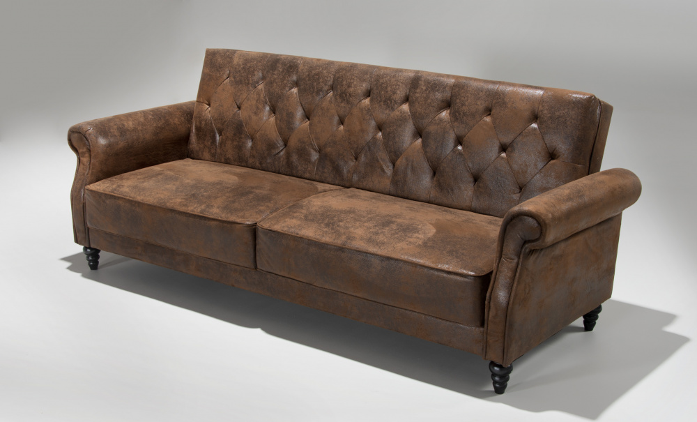 LEEDS Bddsoffa Chesterfield i gruppen Vardagsrum / Soffor / Chesterfieldsoffor hos SoffaDirekt.se (PAB-172N8-CD-1)