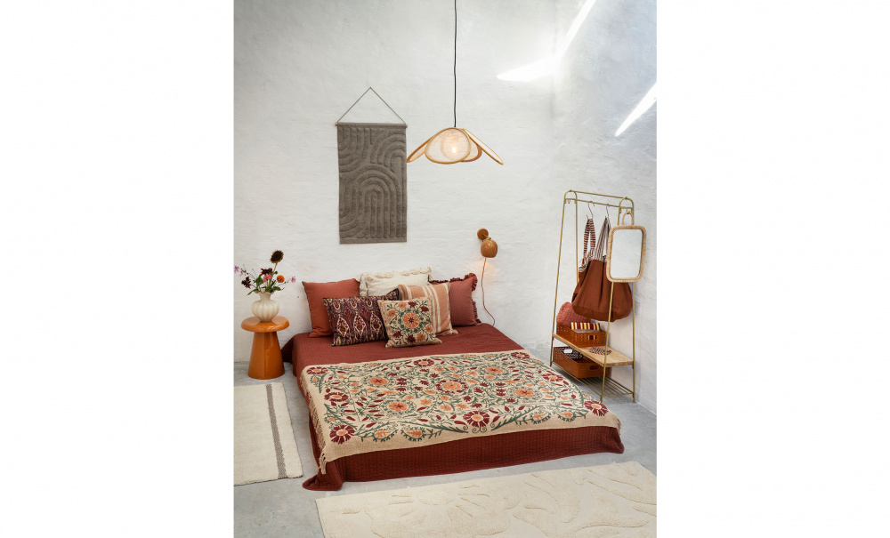 Bild nr 2 (MATTA Tuftad 70x140 Offwhite/Gr�)