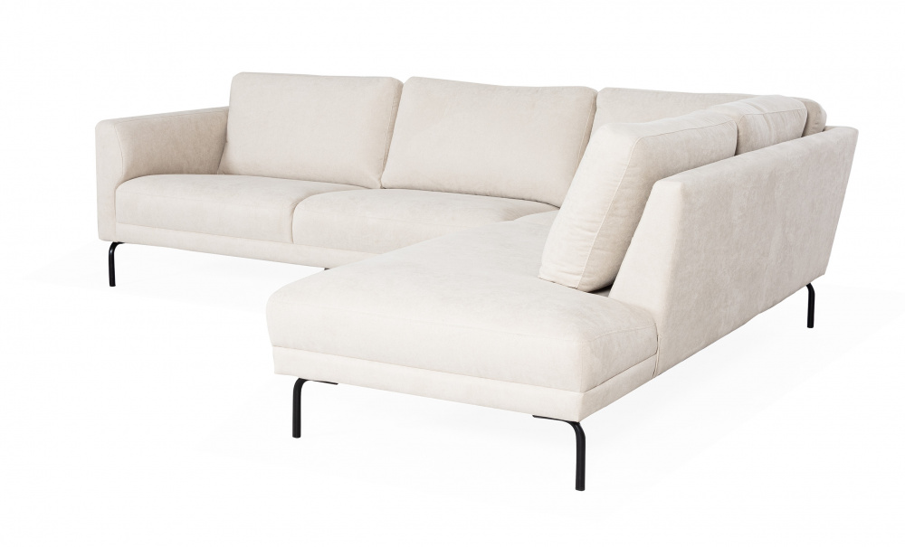 PORTOFINO L-Soffa Hger Mrkbeige i gruppen Vardagsrum / Soffor / Divansoffor hos SoffaDirekt.se (PO-3A-SO23)