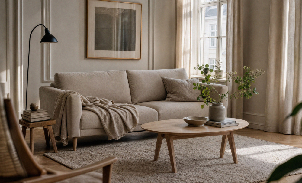Bild nr 2 (PORTOFINO 3-sitssoffa Beige Ekben)