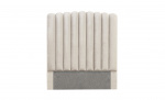 PRIMO 120 Sänggavel Sammet Beige