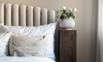 PRIMO 120 Sänggavel Sammet Beige