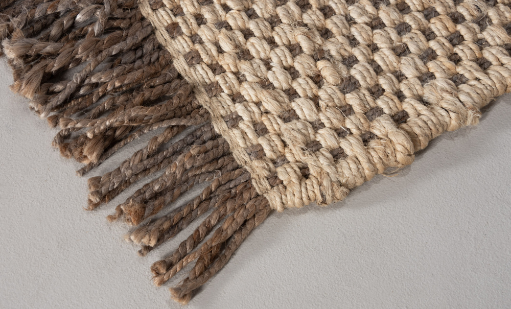 ROHNS Hampamatta 200x290 Natur i gruppen Mattor & Textil / Mattor / Jutemattor hos SoffaDirekt.se (RO200X290-GRNAT)
