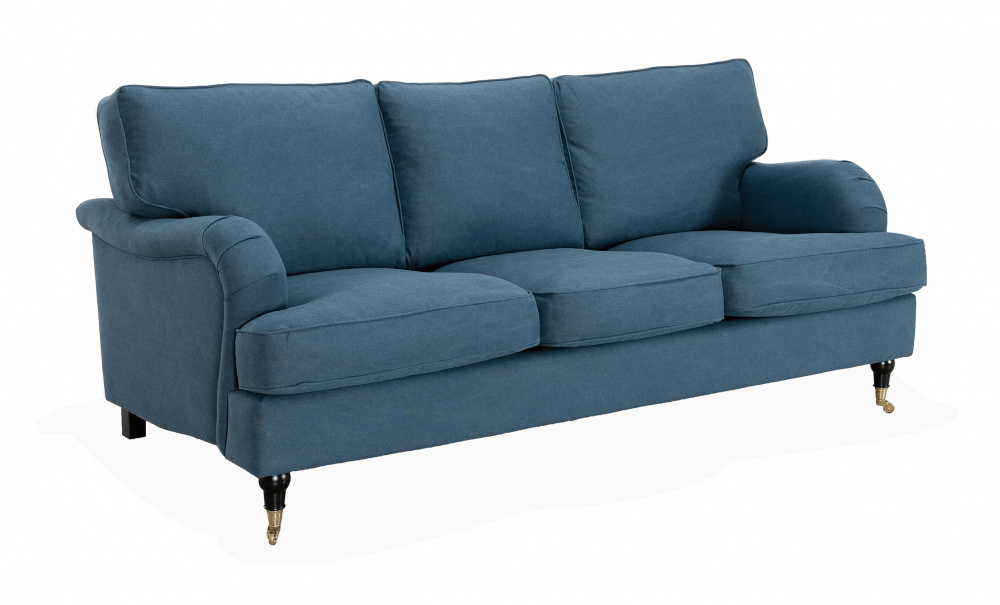 SKAGEN 3-sits Howardsoffa Classic Bl i gruppen Vardagsrum / Soffor / 3-sits soffor hos SoffaDirekt.se (SKA3SBABL)