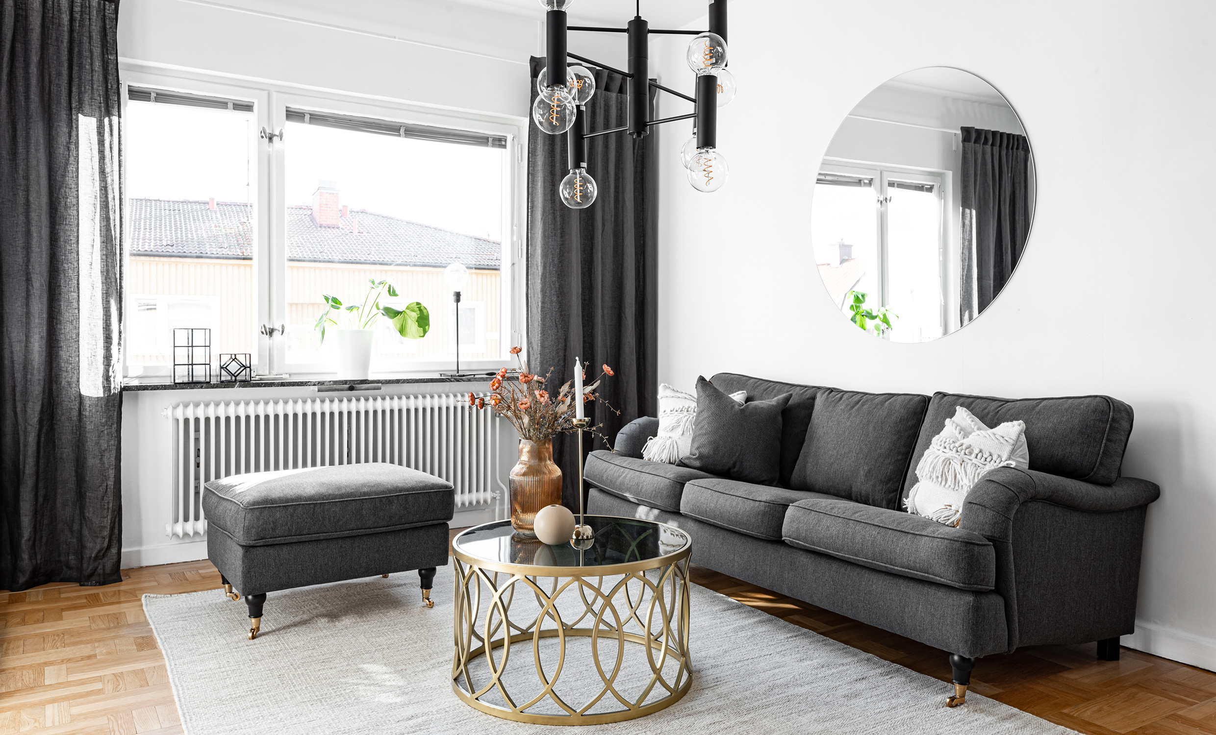 SKAGEN 3-sits Howardsoffa Bl