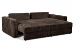 Byt till bild nr 2 (SOHO Bäddsoffa Teddy Chocolate)