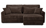 Byt till bild nr 5 (SOHO Bäddsoffa Teddy Chocolate)