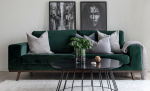 STOCKHOLM 3-sits soffa Velvet Edition Grön Byt till bild nr 2 (STOCKHOLM 3-sits soffa Velvet Edition Grön)