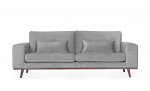 STOCKHOLM 3-sits soffa Velvet Edition Ljusgr�