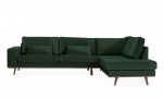 STOCKHOLM L-soffa Höger Velvet Edition Grön