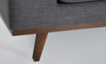 STOCKHOLM Fusion U-soffa Vänster Mörkbeige