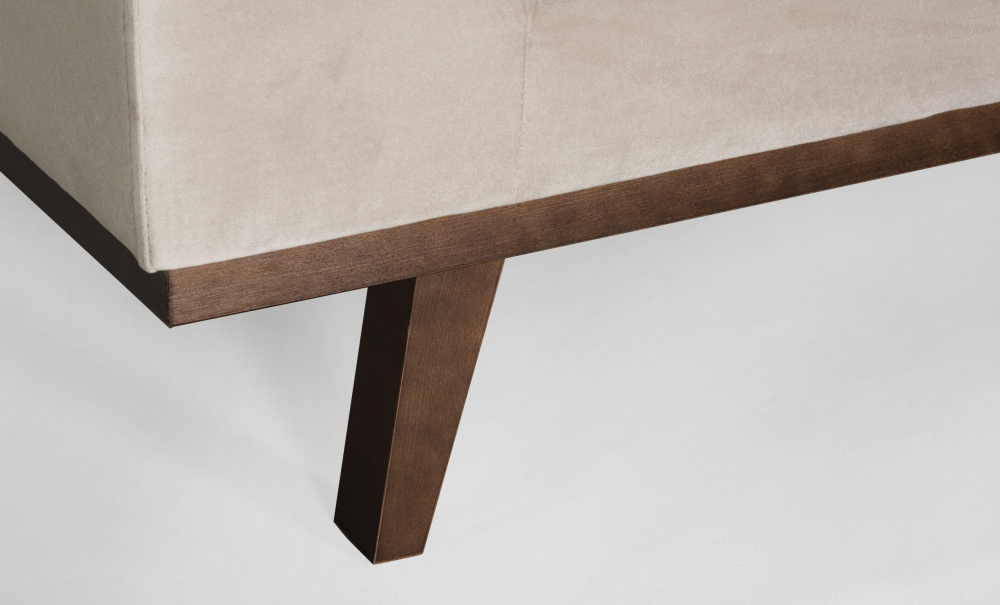STOCKHOLM U-soffa Hger Velvet Edition Ljusgr i gruppen Vardagsrum / Soffor / U-Soffor hos SoffaDirekt.se (STD3ARI91)