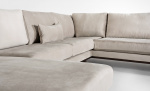 STOCKHOLM U-soffa Höger Velvet Edition Greige