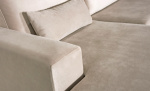 STOCKHOLM U-soffa Höger Velvet Edition Greige