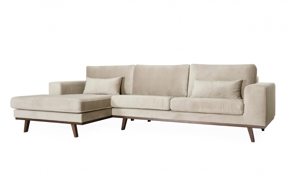 STOCKHOLM Divansoffa Vnster Velvet Edition Mrkgr i gruppen Vardagsrum / Soffor / Divansoffor hos SoffaDirekt.se (STD3RI96)