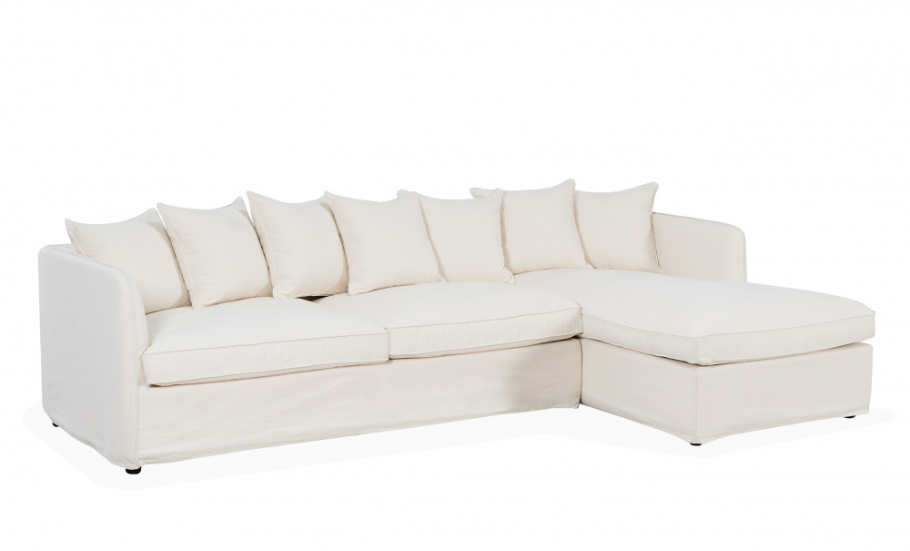 STEDFORD Bddsoffa Divan Hger Beige i gruppen Vardagsrum / Soffor / Bddsoffor hos SoffaDirekt.se (STF-CORN-RHF-067-5D)