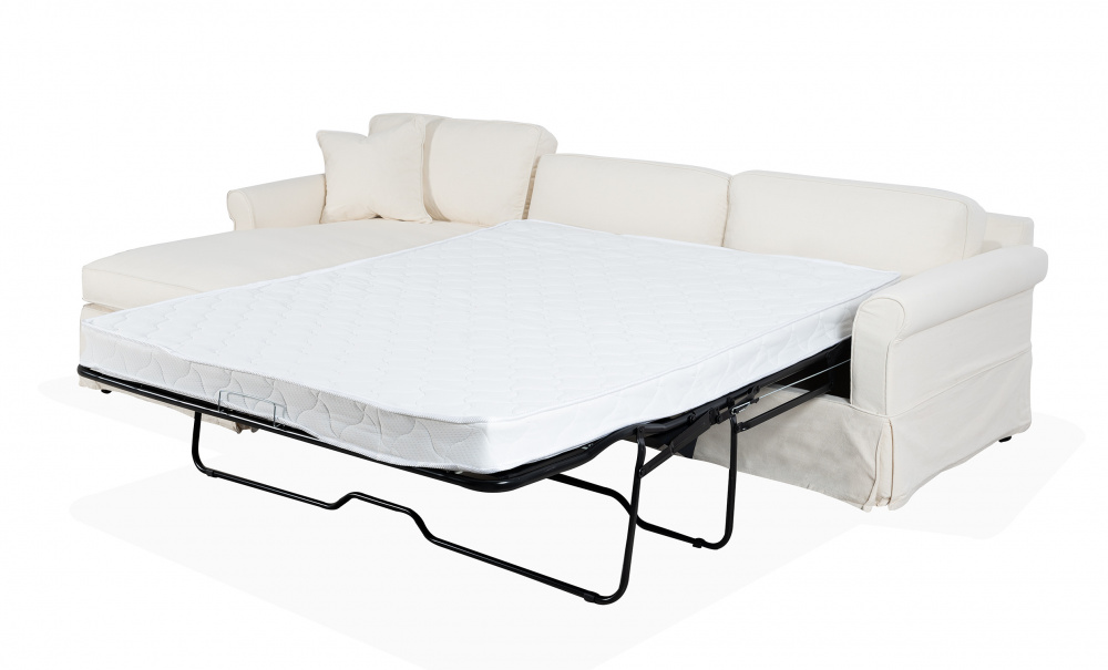 STEDFORD CLASSIC Bddsoffa Divan Vnster Beige i gruppen Vardagsrum / Soffor / Bddsoffor hos SoffaDirekt.se (STFCL-CORN-LHF-0675D)