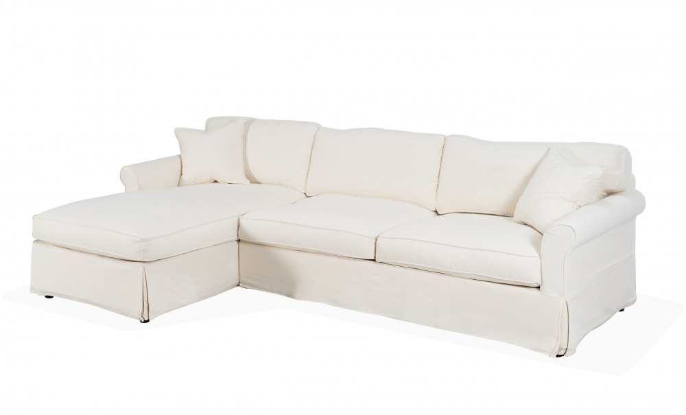 STEDFORD CLASSIC Bddsoffa Divan Vnster Beige i gruppen Vardagsrum / Soffor / Bddsoffor hos SoffaDirekt.se (STFCL-CORN-LHF-0675D)