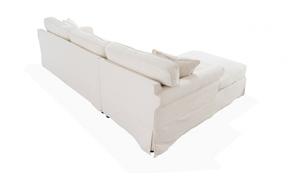 STEDFORD CLASSIC Bddsoffa Divan Vnster Beige i gruppen Vardagsrum / Soffor / Bddsoffor hos SoffaDirekt.se (STFCL-CORN-LHF-0675D)