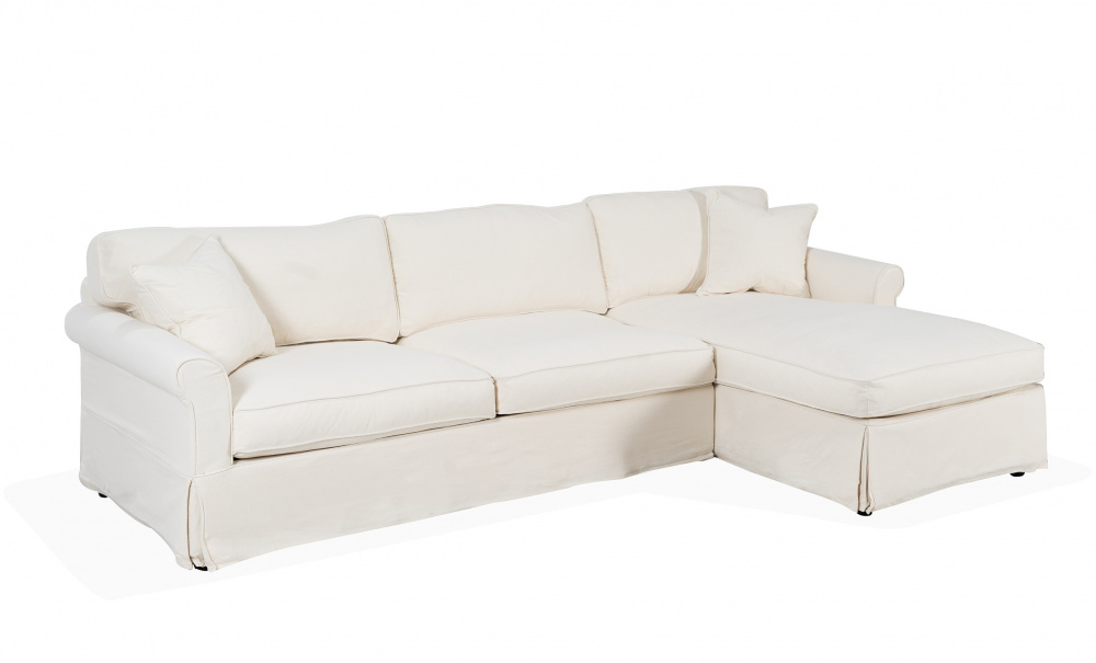 STEDFORD CLASSIC Bddsoffa Divan Hger Beige i gruppen Vardagsrum / Soffor / Bddsoffor hos SoffaDirekt.se (STFCL-CORN-RHF-0675D)
