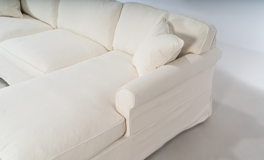 STEDFORD CLASSIC Bddsoffa Divan Hger Beige i gruppen Vardagsrum / Soffor / Bddsoffor hos SoffaDirekt.se (STFCL-CORN-RHF-0675D)