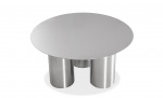 Byt till bild nr 3 (VIRA Soffbord Silver 80)