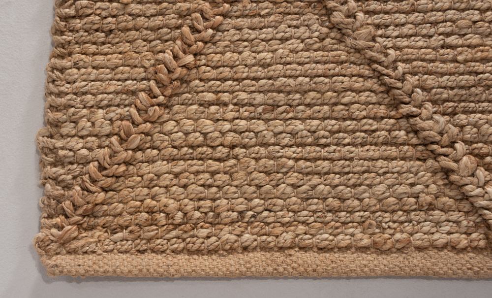 TIDAN Hampamatta 200x290 Beige i gruppen Mattor & Textil / Mattor / Jutemattor hos SoffaDirekt.se (TI200X290-IVO)