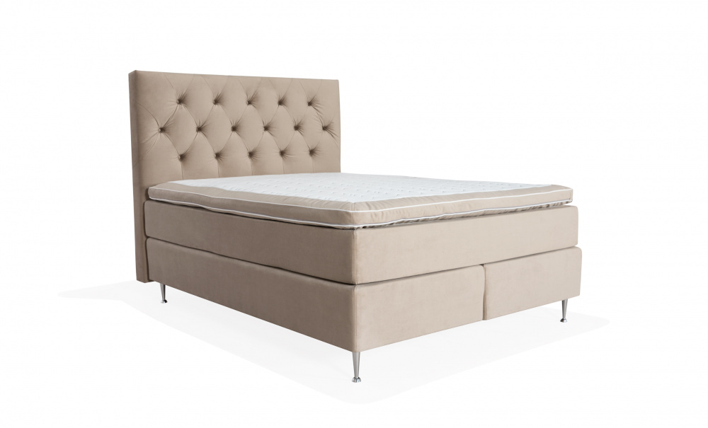 VRMD Premium Sngpaket 180 Velvet Greige i gruppen Sovrum / Sngar / Sngar 180 hos SoffaDirekt.se (VARMDOPKT180-SAL02)