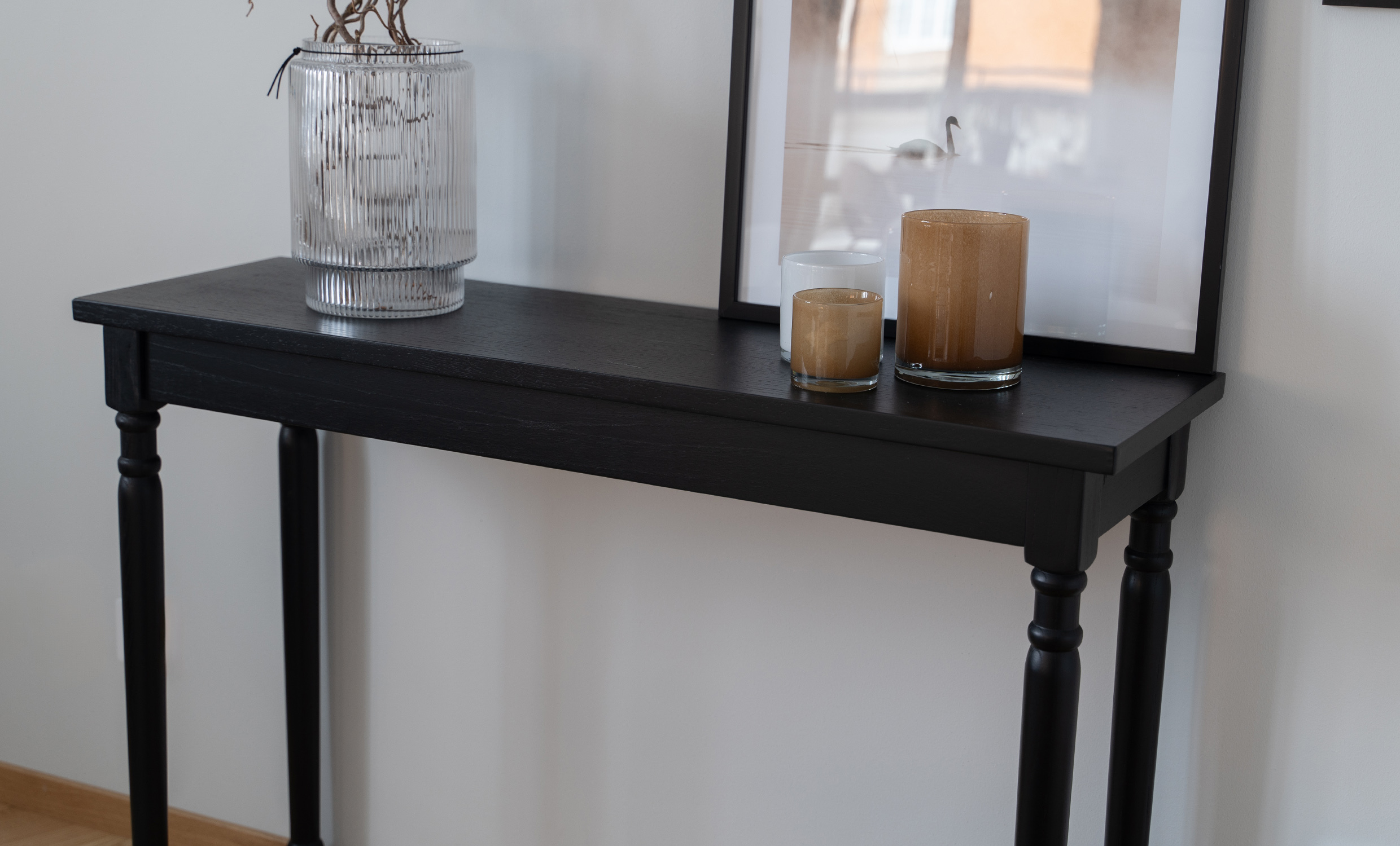 SPIRA Sidobord 115 Svart