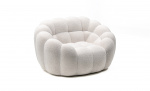 JODA Loveseat Teddy Offwhite