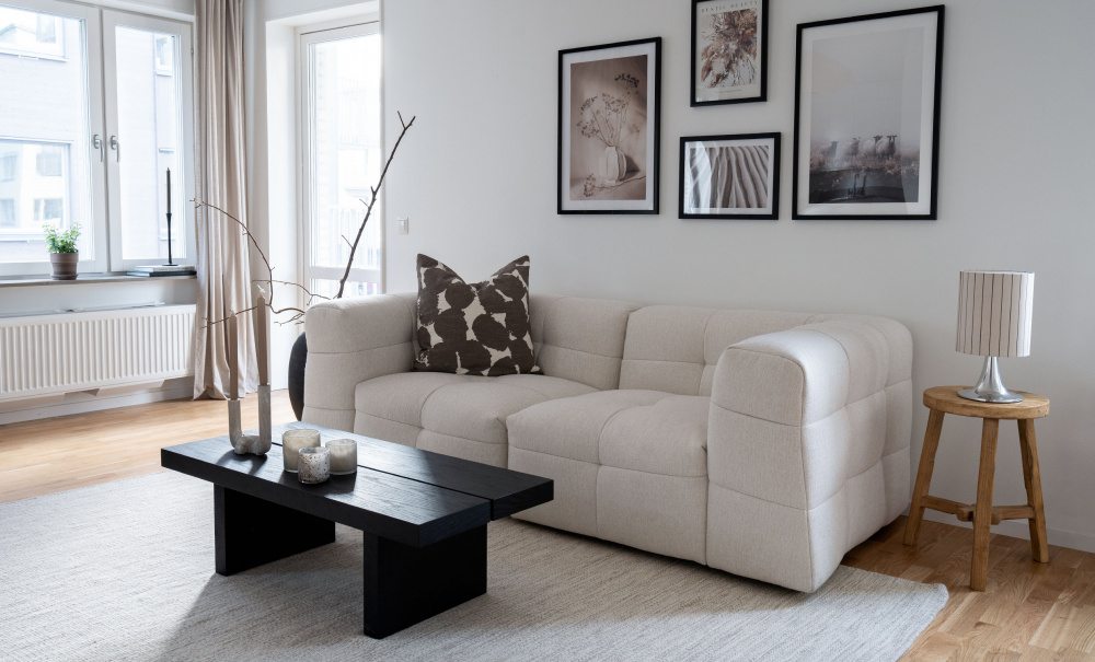 BELIZE 3-sitssoffa Offwhite i gruppen Vardagsrum / Soffor / 3-sits soffor hos SoffaDirekt.se (Y2121-3S-SD546-01)